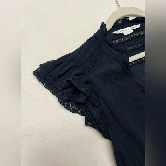 Veronica Beard - Satori Maxi Dress in Ink - Picture 7 of 10